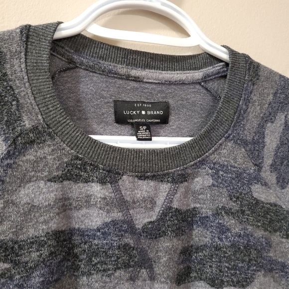 Lucky Brand - Hacci Cloud Jersey in Camo - Size S - Picture 7 of 11